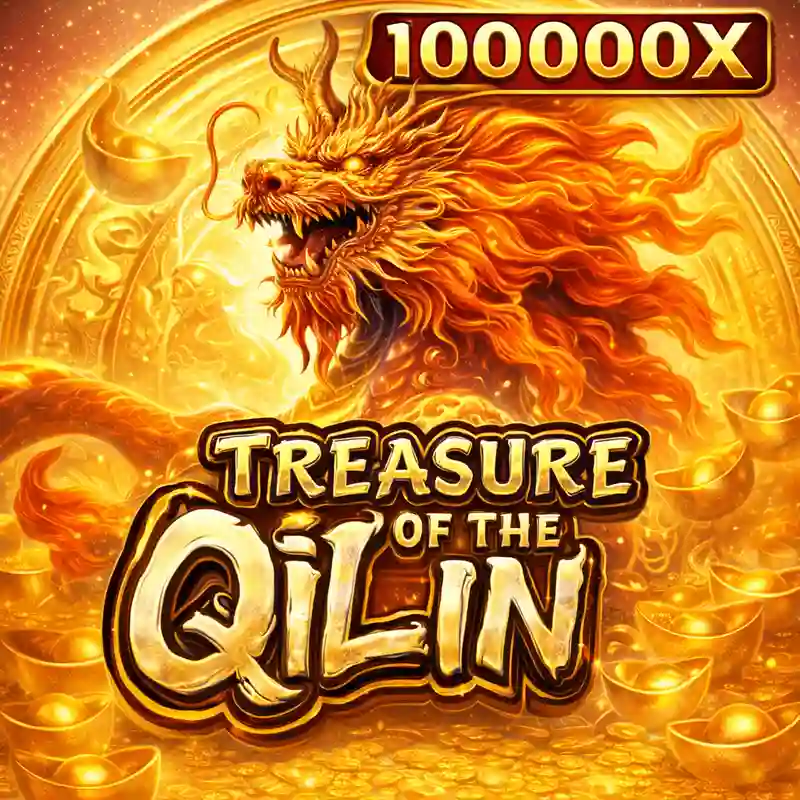 Treasure of the Qilin mythical casino slot game